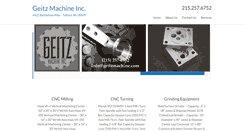 Desktop Screenshot of geitzmachine.com